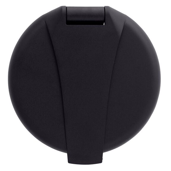 Recessed Shower Black Cup & Lid, Small Black Sprayer, 6' Stainless Steel Hose image number 6