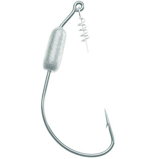 Ultra Point, Power Lock Plus, Weighted Hook With Spring Gripper, Size 4/0, 3-Pack
