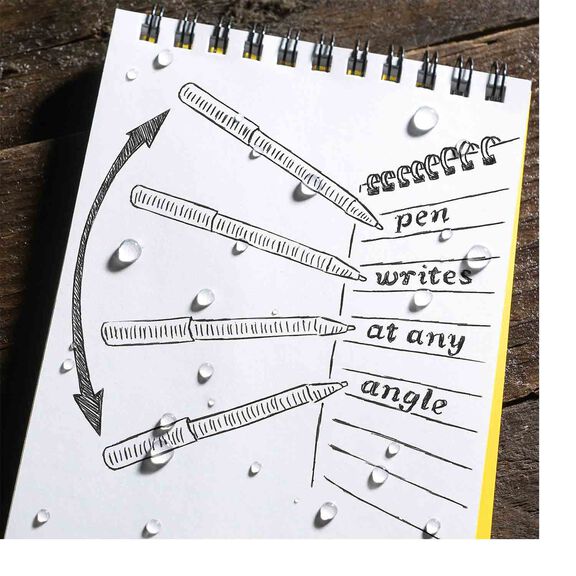 Top Spiral Notebook, Orange image number 6