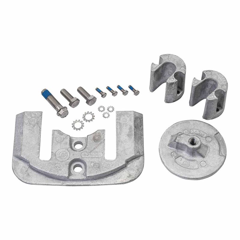 888761Q03 Aluminum Anode Kit for MerCruiser Bravo II and III Drives image number 0