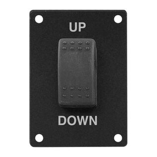 Rocker Switch Panel - Up/Down Quick Click, 12V DC