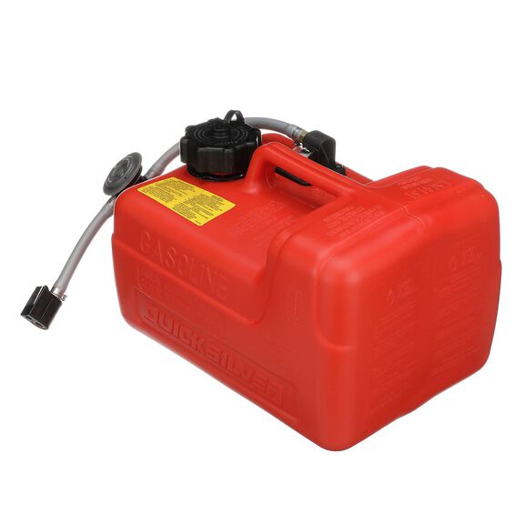 Quicksilver 8M0047598 Portable Marine Boat Fuel Tank w/ Fuel Demand Valve, 3.2 Gallon Capacity image number 0