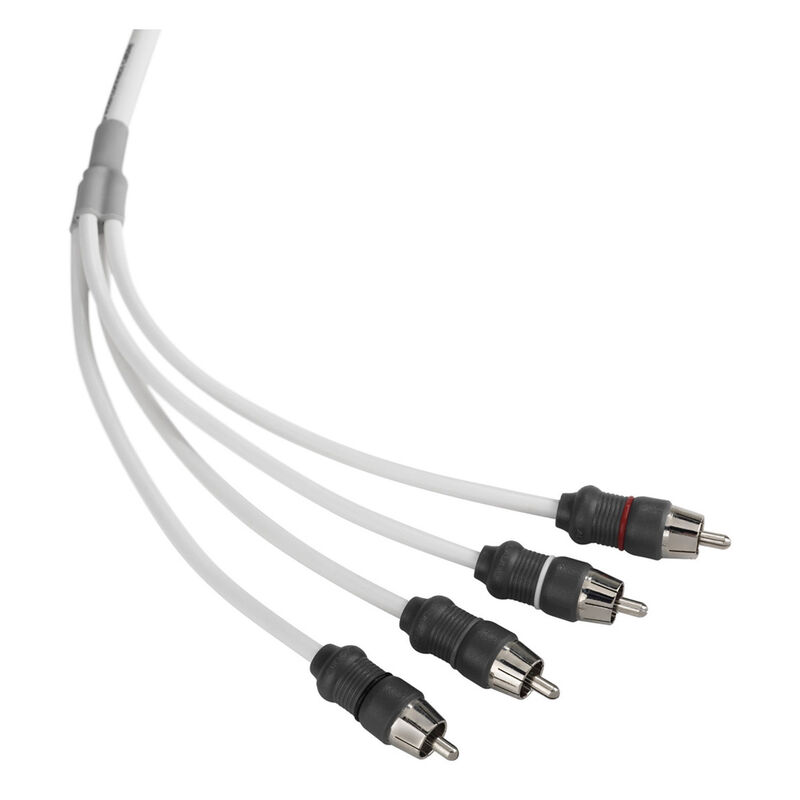 6' 4-Channel Marine Audio Interconnect Cable image number 1