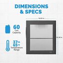 60 Can Beverage Refrigerator image number 6