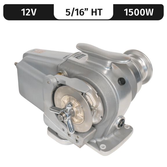 Lofrans Tigres RC Horizontal Electric Windlass Gypsy Only, 5/16" HT (G4), 12/24V DC, 1500W image number 0