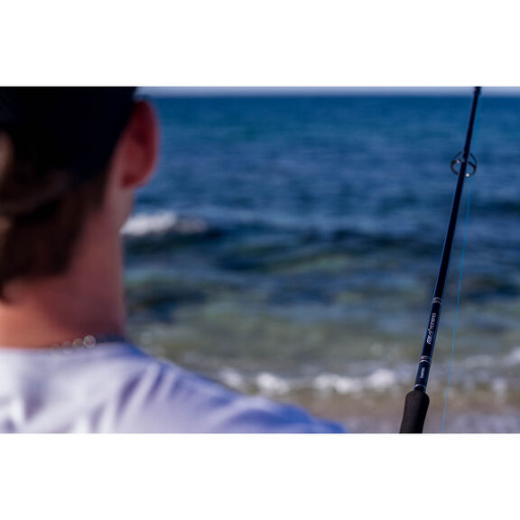 10&rsquo;6&rdquo; Emblem Pro Surf Spinning Rod, Medium Heavy Power image number 2