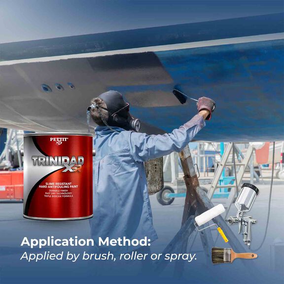 Trinidad XSR Antifouling Paint, Red, Gallon image number 3