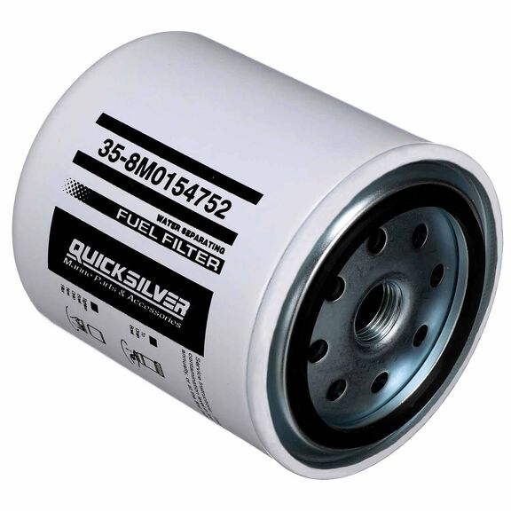 QUICKSILVER 8M0154752 Water Separating Fuel Filter for Select  