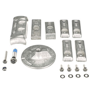 Quicksilver 8M0126670 Anode Kit for Mercury 200-300hp L6 Verado Outboards