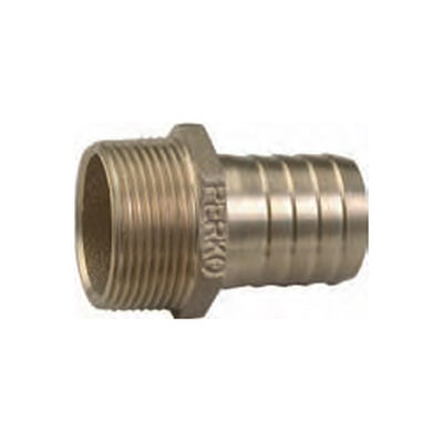 Bronze Pipe-to-Hose Adapter
