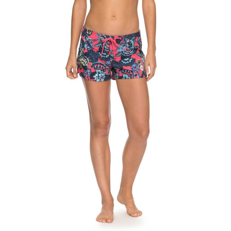 Women's Fixed Belt Board Shorts image number 0