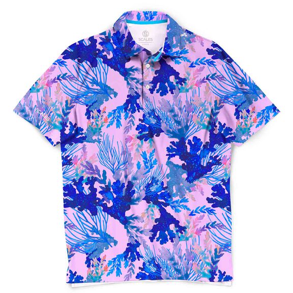 Men's Coral Tropics Polo image number 0