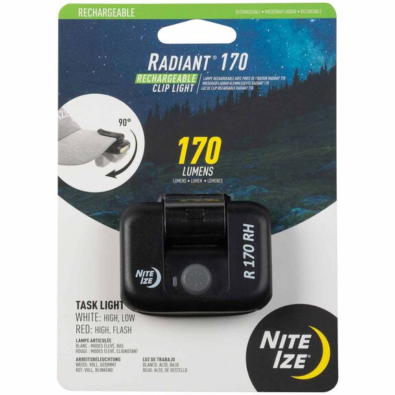 Radiant&reg; 170 Rechargeable Clip Light image number 0