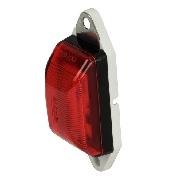 2" LED Ear Mount Clearance/Side Marker Trailer Light, Red image number 0