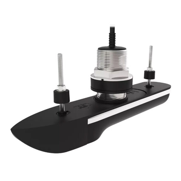 RVM-400 RealVision MAX 3D Stainless Steel Thru-Hull Transducer, 0&deg; Deadrise, 8M Cable image number 0