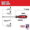 #3 Square 6" Cushion Grip Screwdriver (USA) image number 1