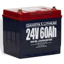 Lithium Iron Phosphate Deep Cycle Battery, 24V, 60Ah, Group 24 image number 0