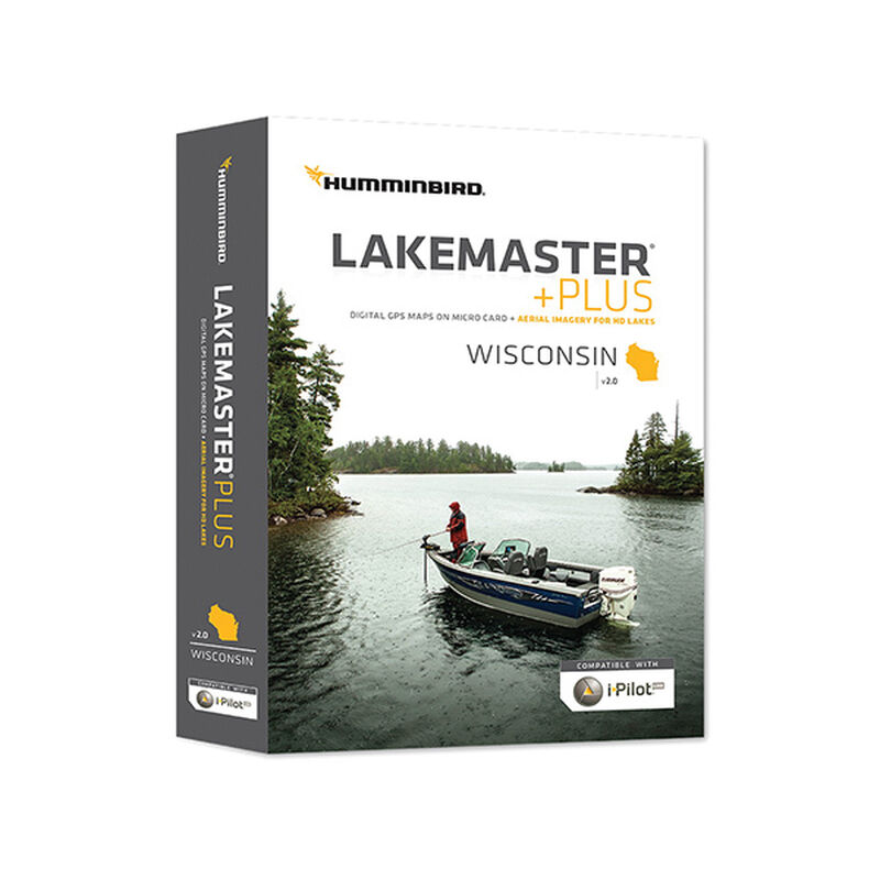 HCWIP7 Lakemaster Plus Wisconsin Chart MicroSD Card, Version 2 image number 0