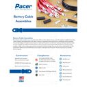 48" Battery Cable Assembly, #2 3/8, Red image number 2