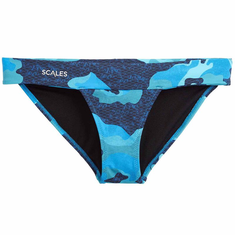 SCALES Women's Scales Camo Banded Bottom AC Hipster Bikini Bottoms