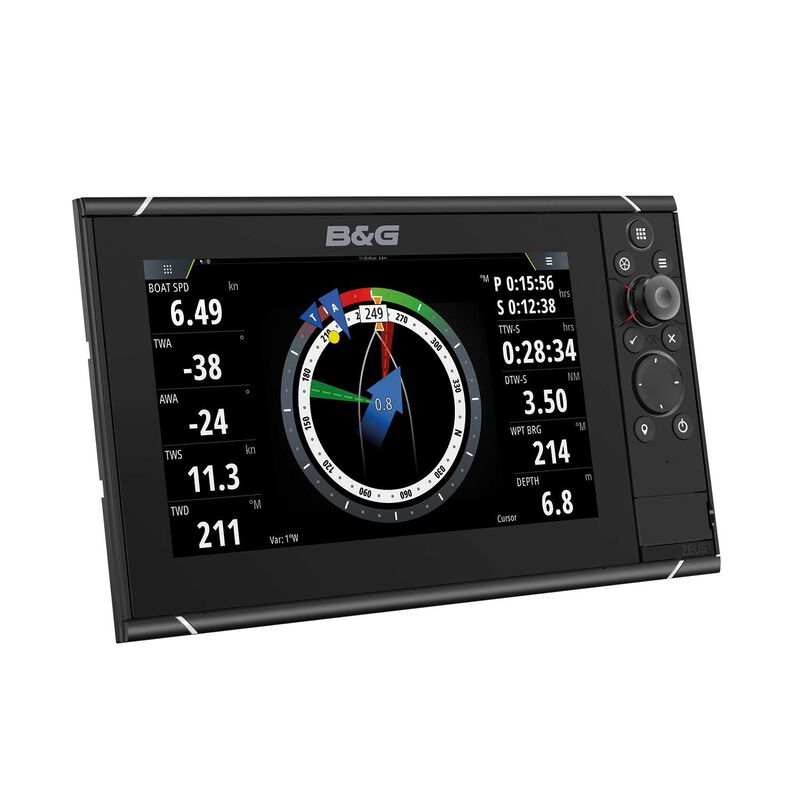 Zeus³ S 9 Multifunction Display with C-MAP Charts, HALO20+ Bundle image number null