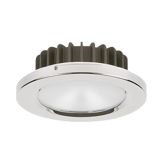 PowerLED Bi-Color Downlight 10 to 30V DC Polished Stainless Steel Trim Ring Cool White/Red LED IP65 image number 0