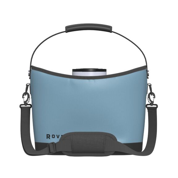 KeepR Beverage Tote Caddy with Ice Bucket and Shoulder Strap, South Pacific image number 2