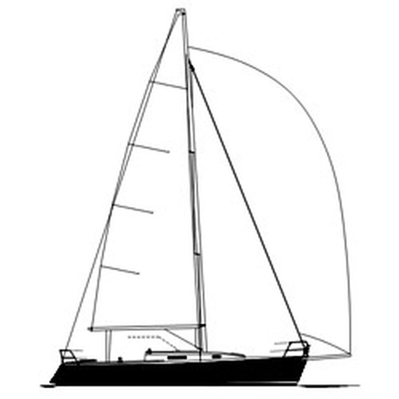 WEST MARINE JIB SHEET, 2 50' LOA, New England Ropes' Endura Braid