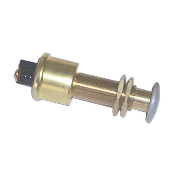 Chrome Plated Brass Face Nut, Mom On-Off, SPST