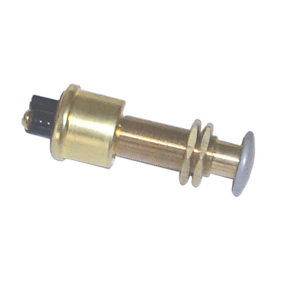 Chrome Plated Brass Face Nut, Mom On-Off, SPST image number 0