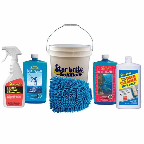 Boat Care Kit with 3 1/2 Gallon Bucket image number 0