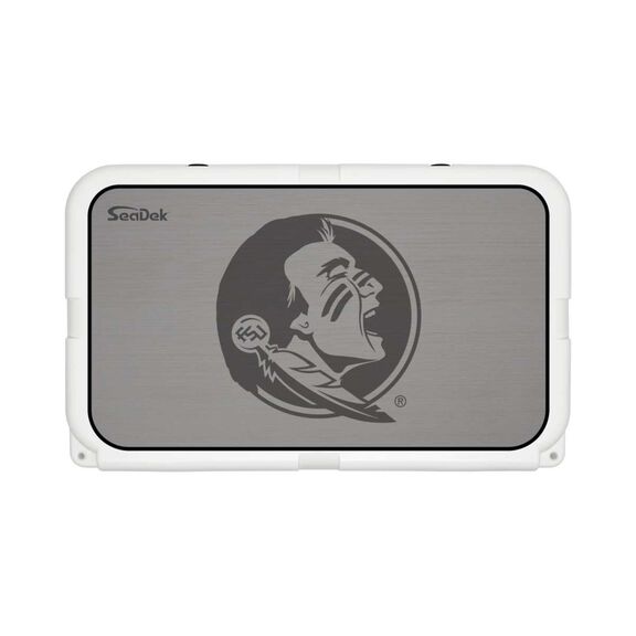 SeaDek Cooler Pad - Collegiate Collection - Fits YETI Tundra 45 - Storm Gray / Black, Florida State University image number 0