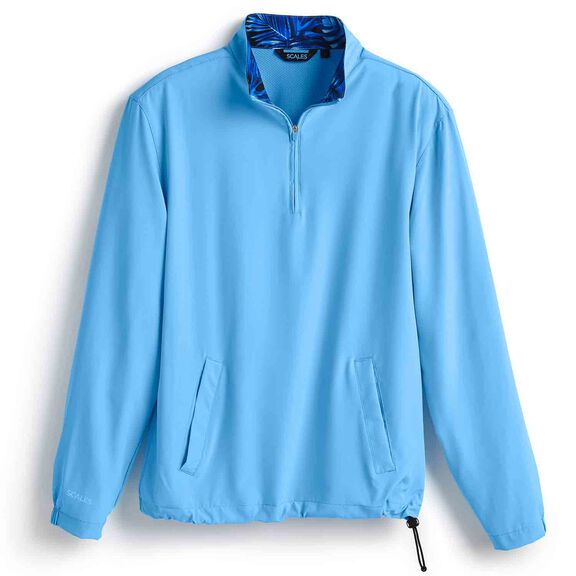 Men's Solid 1/4 Zip image number 0