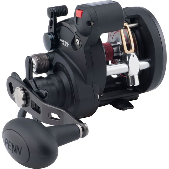 Warfare WAR15LWLC  Level Wind Conventional Reel with Line Counter image number 0