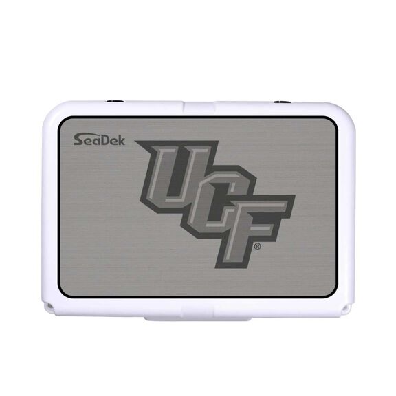 SeaDek Cooler Pad - Collegiate Collection - Fits RTIC 20 - Storm Gray / Black, UCF image number 0