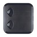 SEAFLO 14.76" x 14.57" Black Rectangular Deck Access Hatch image number 2