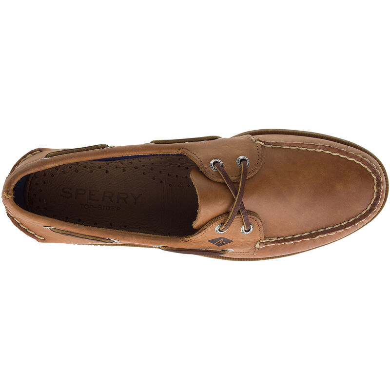 Men's Authentic Original Leather Boat Shoes image number 4