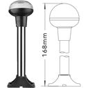 SEAFLO 02 Series 7 In All-Around LED Pole Navigation Light 12V for Boats Up to 65 Ft image number 1