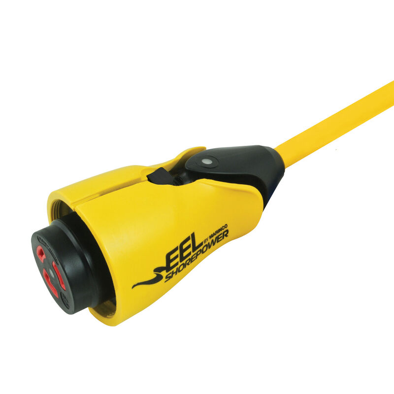 MARINCO 50' EEL ShorePower Cordset, 30A 125V, Yellow West Marine