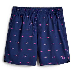 Men's Trippy Fish Captain Snacks Volley Shorts