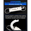 BLUEWING Zirconia Outrigger Release Clips White, 2pcs image number 1