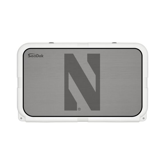 SeaDek Cooler Pad - Collegiate Collection - Fits YETI Tundra 45 - Storm Gray / Black, Northwestern University image number 0
