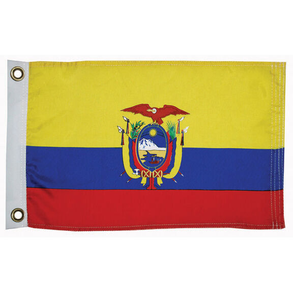 Ecuador Courtesy Flag, 24" x 36" image number 0