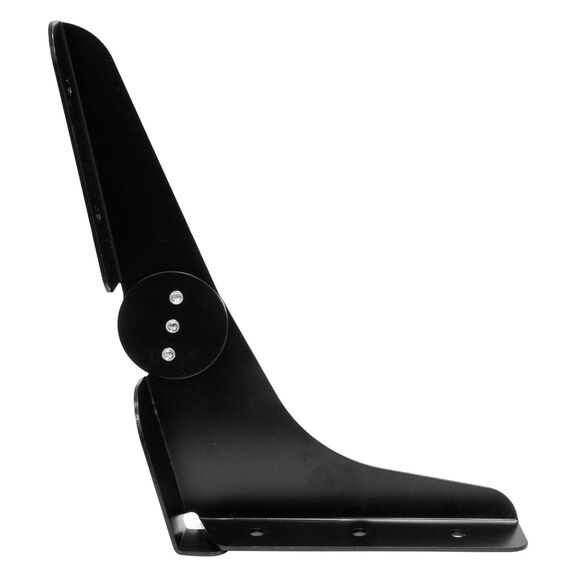 8WD147B XTR Series OEM Grade No-Pinch Hinge Set, Black image number 1
