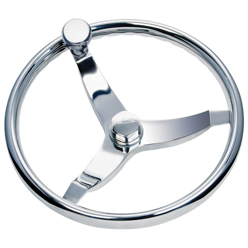 Vision Elite 13 1/2" Steering Wheel with Knob image number null