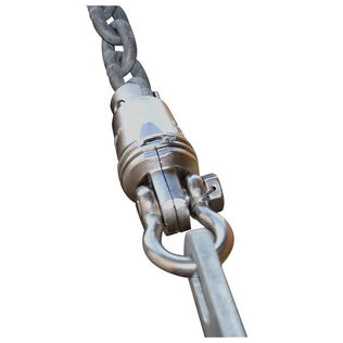 Swivel, Stainless Steel, Integrated Shackles