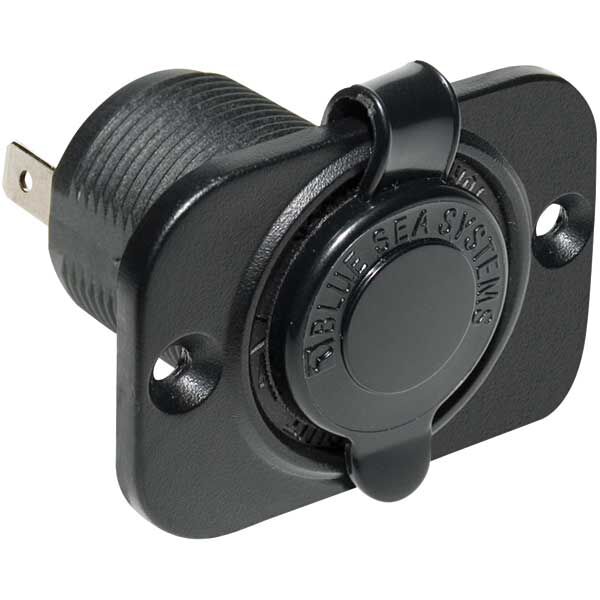 Lighter accessory socket locking plug boot marine 12 v 