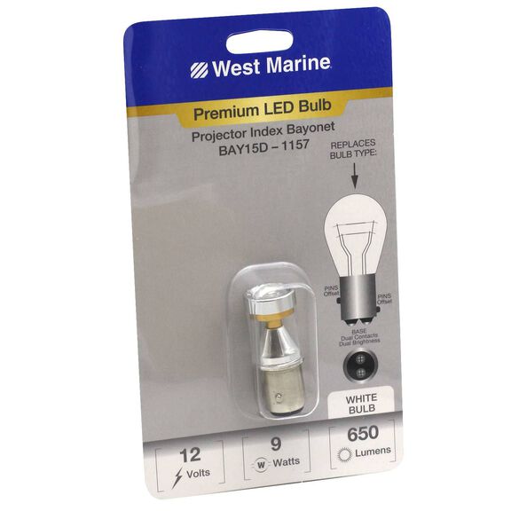 Double Contact Index Bayonet BAY15D-1157 High Output LED Bulb image number 0