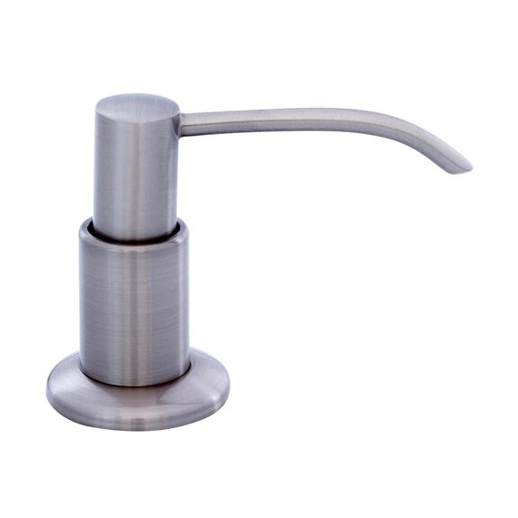 Universal Soap Dispenser Counter Mount Brushed Nickel image number 1
