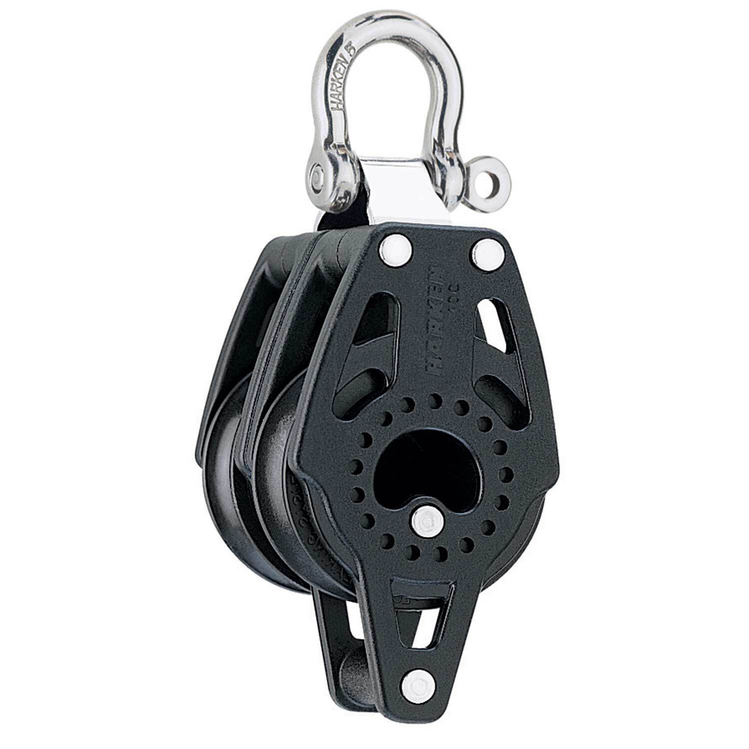 Rope Pulley Block Sailing Light-Weight Pulley Block With Becket Line Size 10mm 
